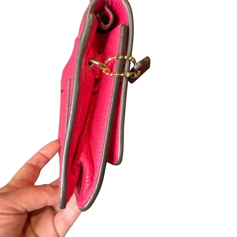 Coach F51556 Madison Embossed Leather‎ Crosstown Bag NO Shoulder Strap, clutch